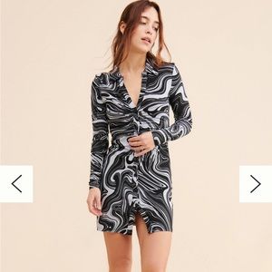 NWOT-Sanctuary Daydream fitted mini dress